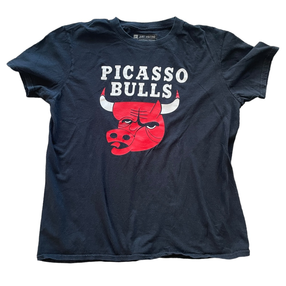 Vintage Picasso Bulls Tshirt One of a Kind L